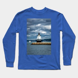 Spring Point Ledge Light Vertical Long Sleeve T-Shirt